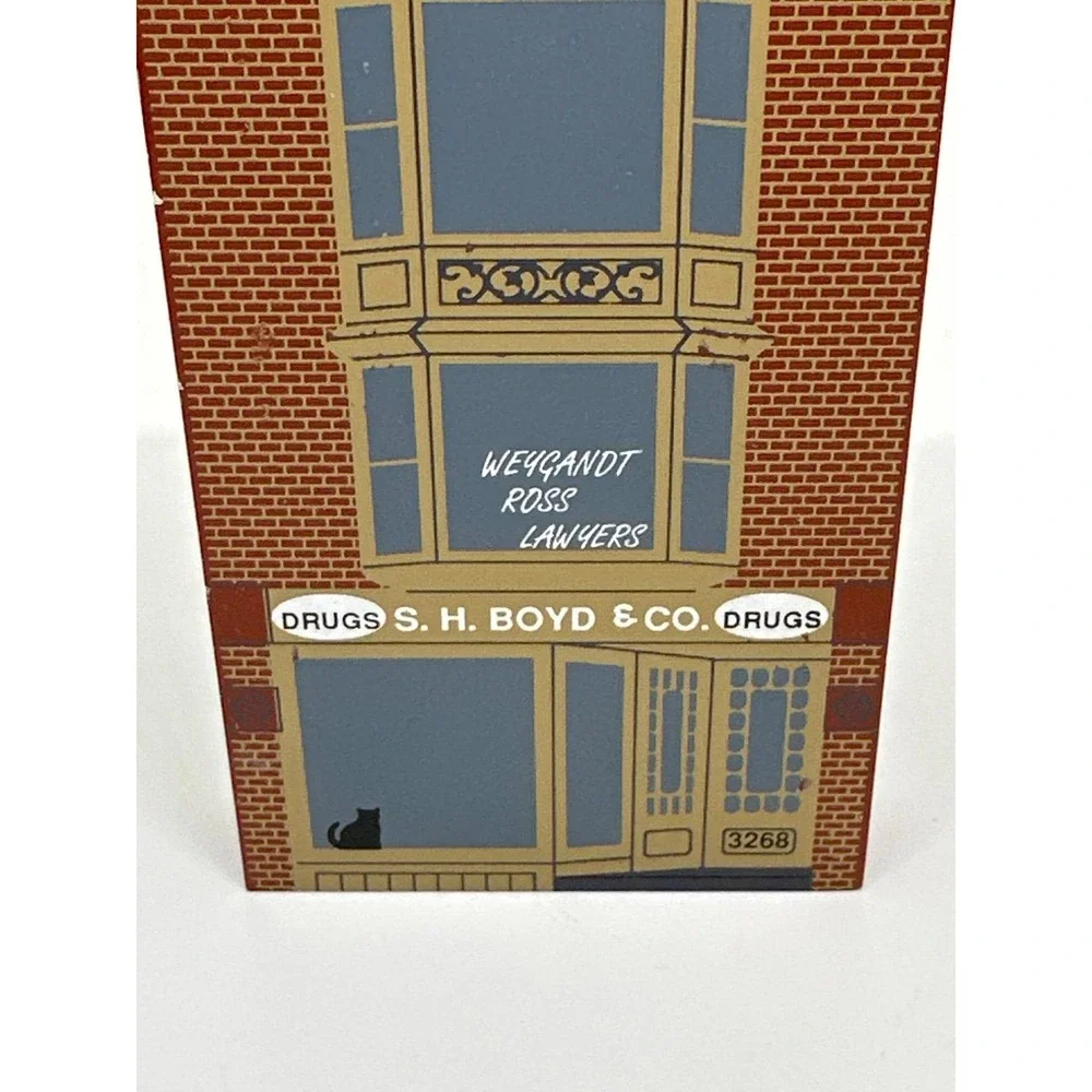 VTG CAT'S MEOW 1994 Series XII Weygandt Lawyers & Boyd's Drugstore Building 6